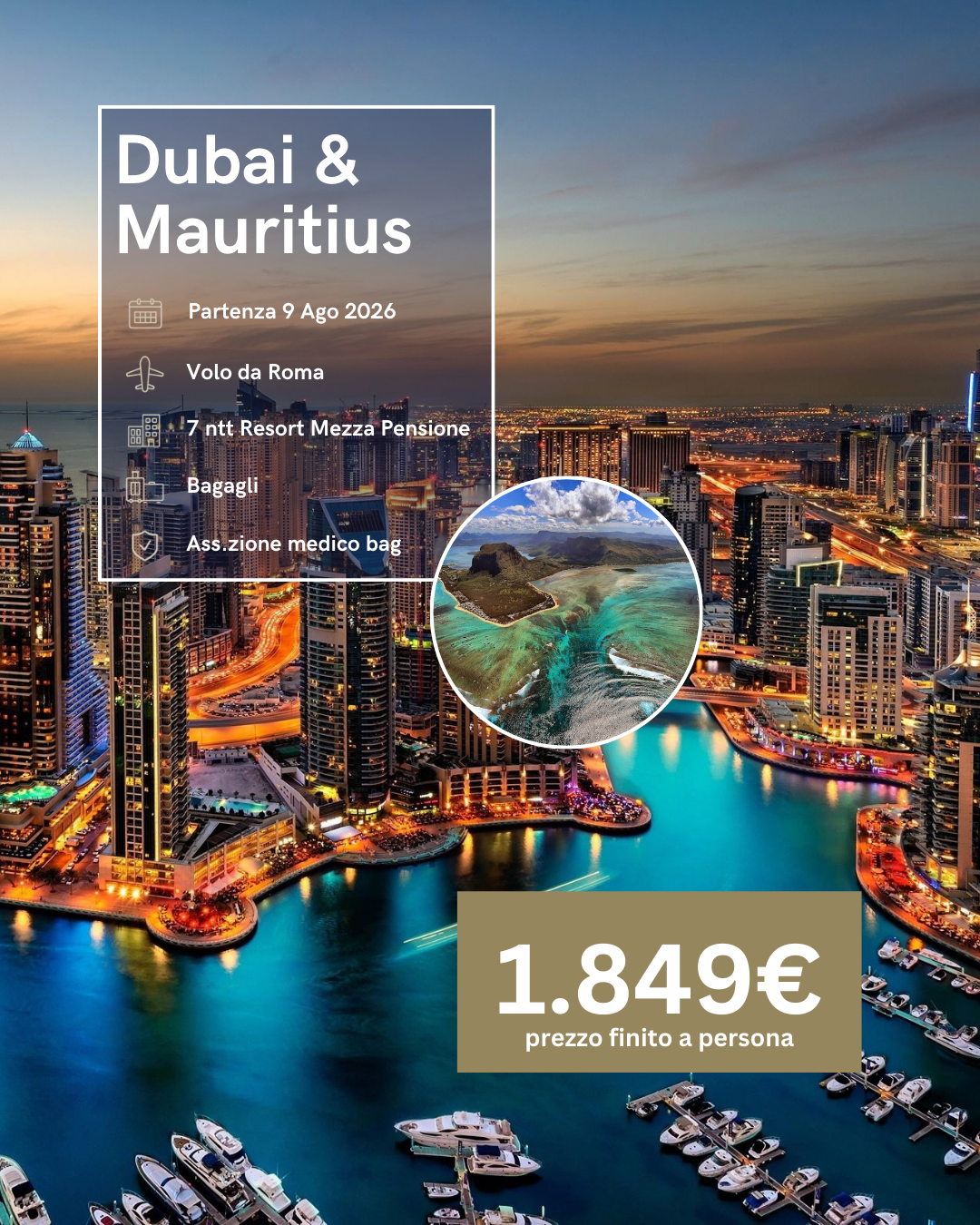 Dubai & Mauritius