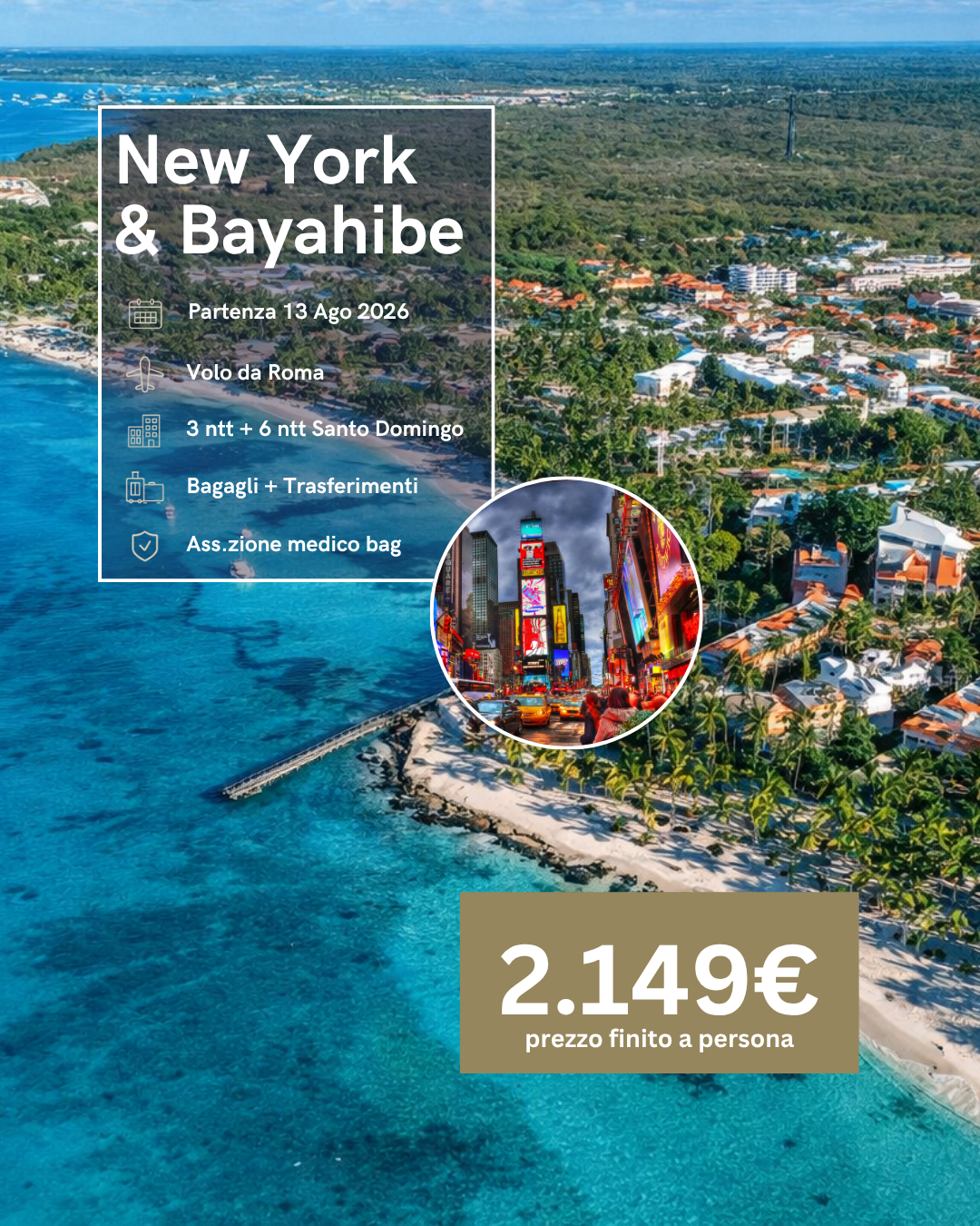 New York & Santo Domingo