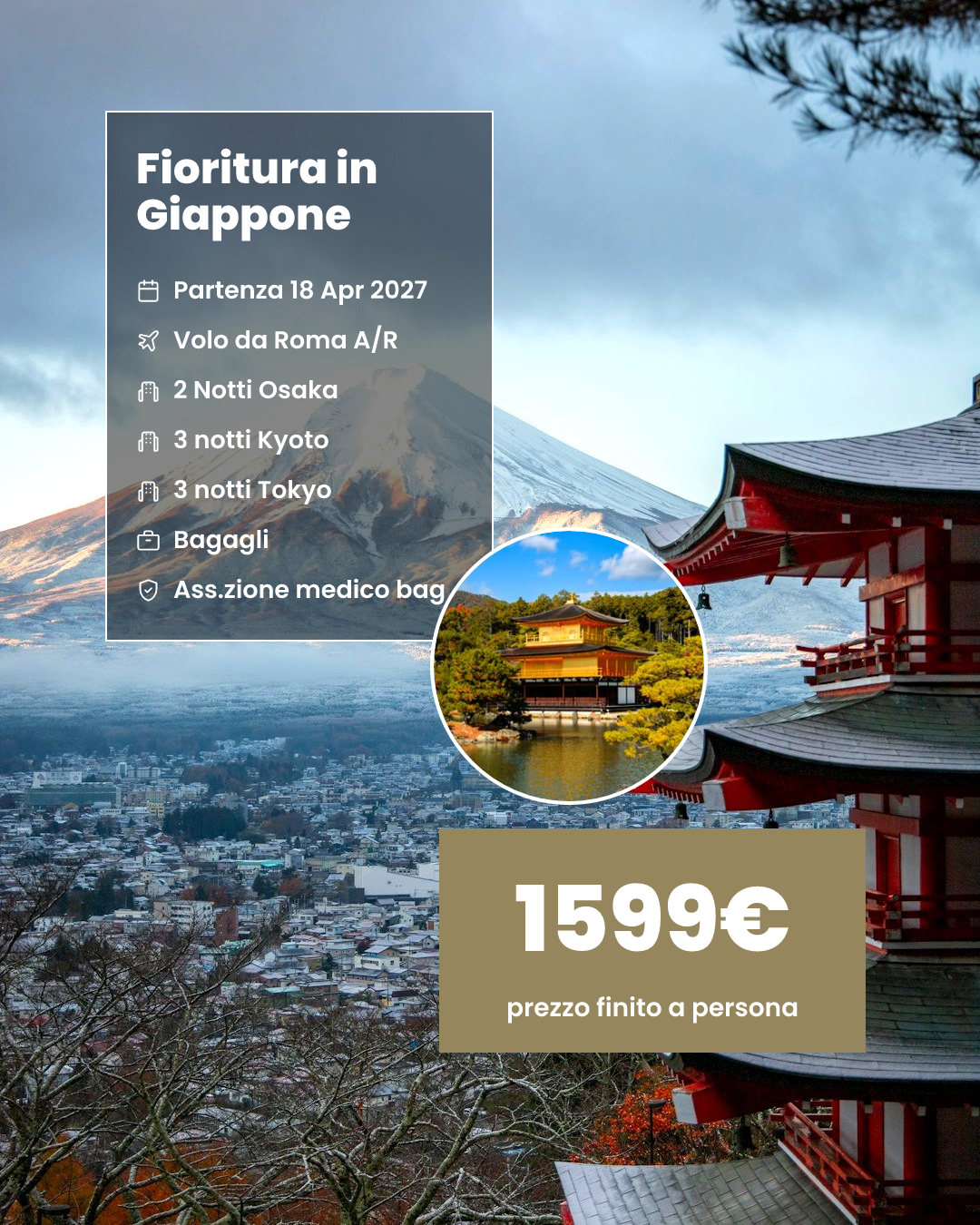 Fioritura in Giappone — GIAPPONE