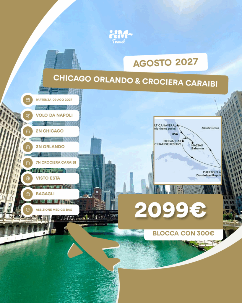 Chicago Orlando & Crociera Caraibi